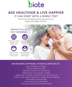 Biote Hormone Replacement Therapy in Cedar Rapids | The Skin Lounge